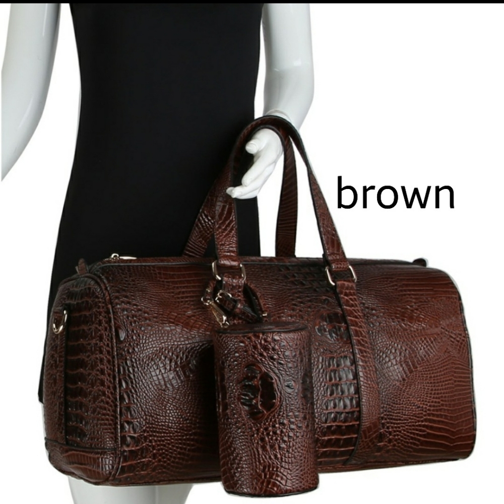 Embossed Duffle Set - Picture 2 of 8